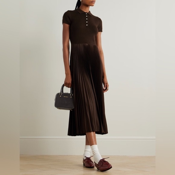 open lace back dress RALPH LAUREN